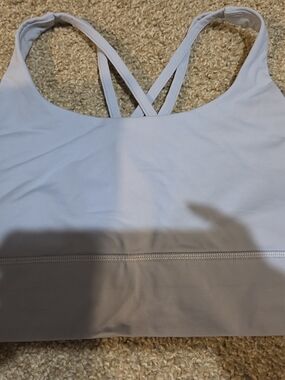 lululemon Energy Longline Bra- Medium Support, B–D Cups- Size 8